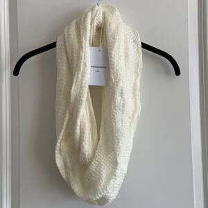 Andromede Paris Viscose/Mohair Blend Infinity Scarf Made in Italy